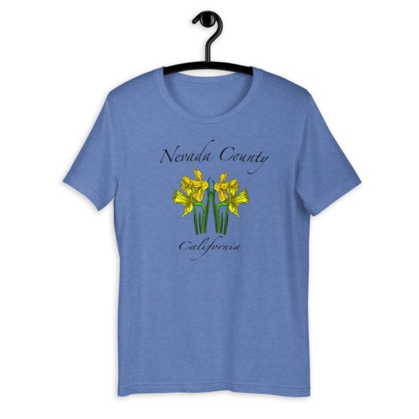 Nevada County Daffodils T-Shirt - Image 6