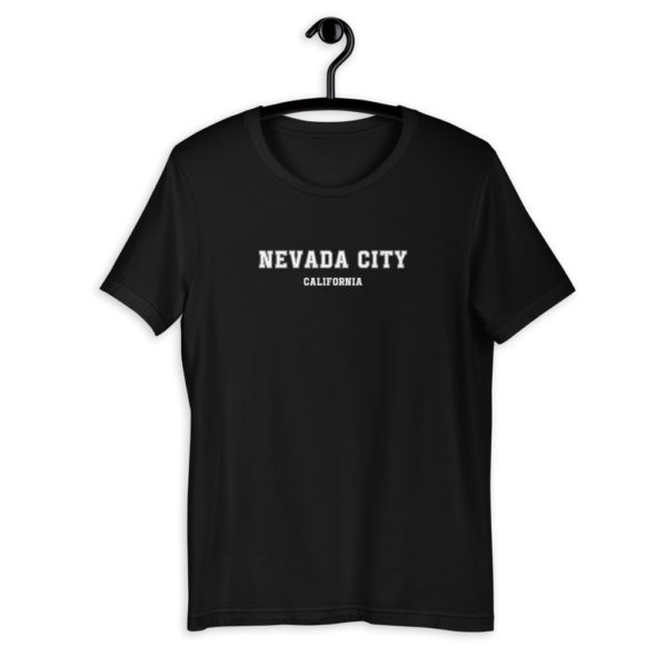 Nevada City Varsity Black T-Shirt - Image 2