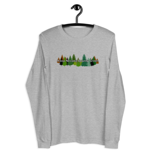 Green Nevada County Long Sleeve Tee - Image 4