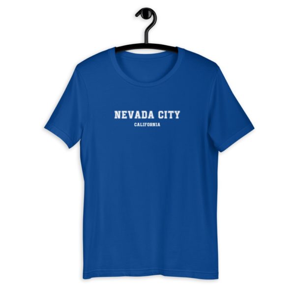 Nevada City Varsity Black T-Shirt - Image 6