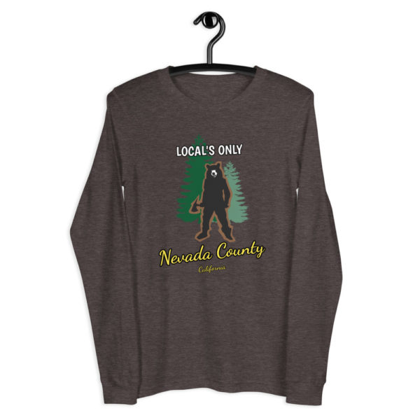 Local's Only Nevada County Long Sleeve Tee - Image 3