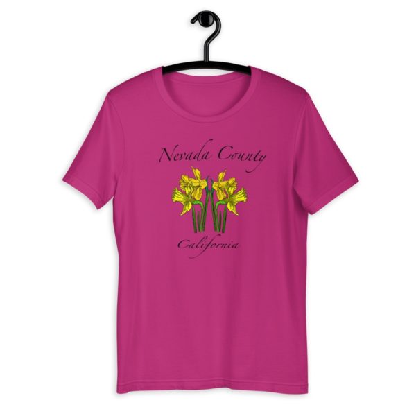 Nevada County Daffodils T-Shirt - Image 8