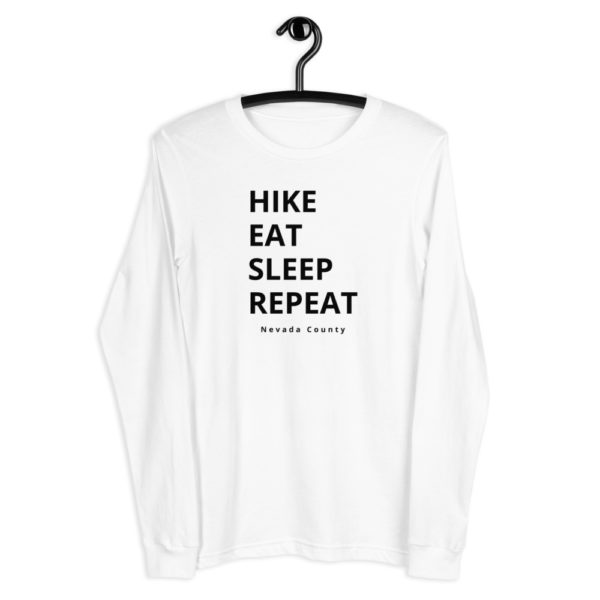 Hike Eat Sleep Repeat Long Sleeve Tee - Image 2