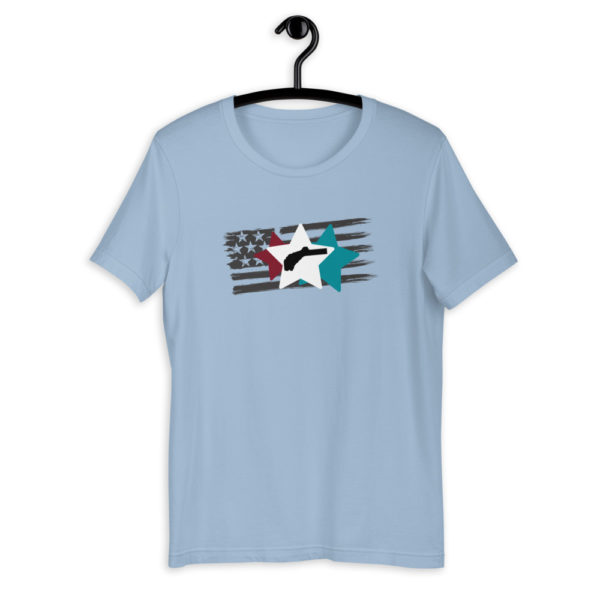 Nevada County Stars and Flag T-Shirt - Image 7