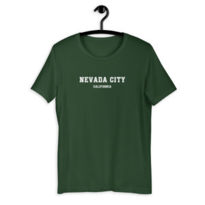 Nevada City Varsity Black T-Shirt