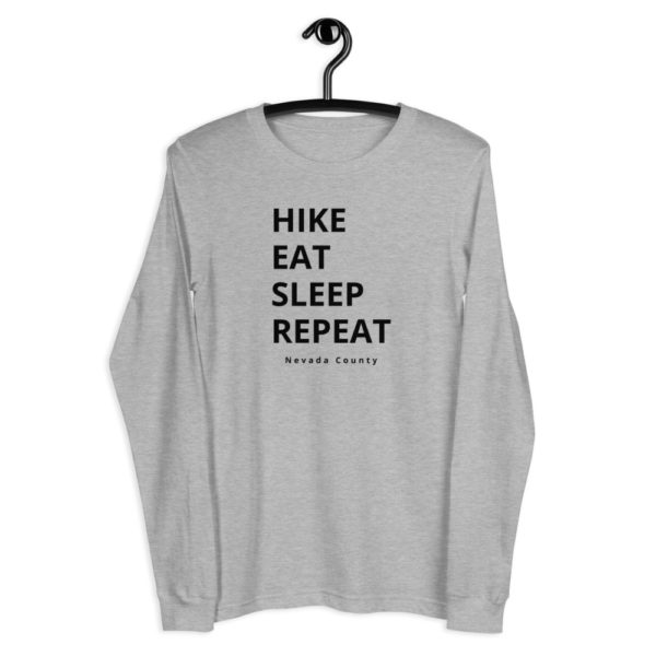 Hike Eat Sleep Repeat Long Sleeve Tee