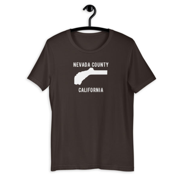 Nevada County Distressed Dark T-Shirt - Image 5