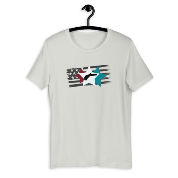 Nevada County Stars and Flag T-Shirt - Image 4
