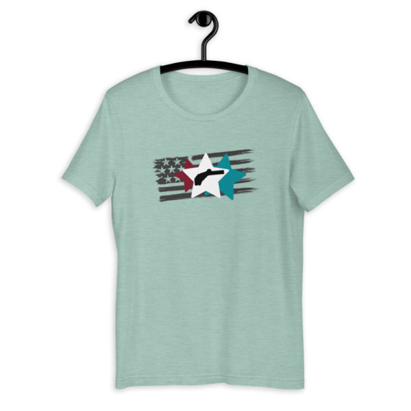 Nevada County Stars and Flag T-Shirt - Image 3