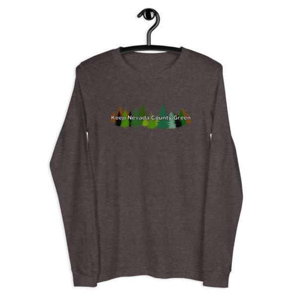 Green Nevada County Long Sleeve Tee - Image 2