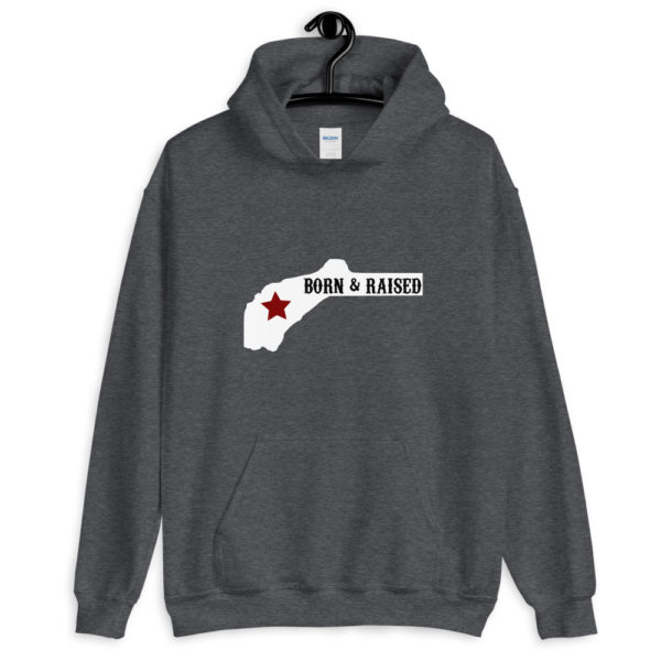 Nevada County Born and Raised Hoodie - Image 5