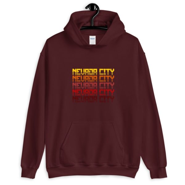Nevada City Retro Hoodie - Image 3