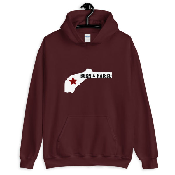 Nevada County Born and Raised Hoodie - Image 4