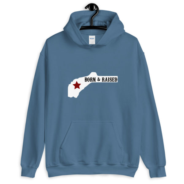 Nevada County Born and Raised Hoodie - Image 6