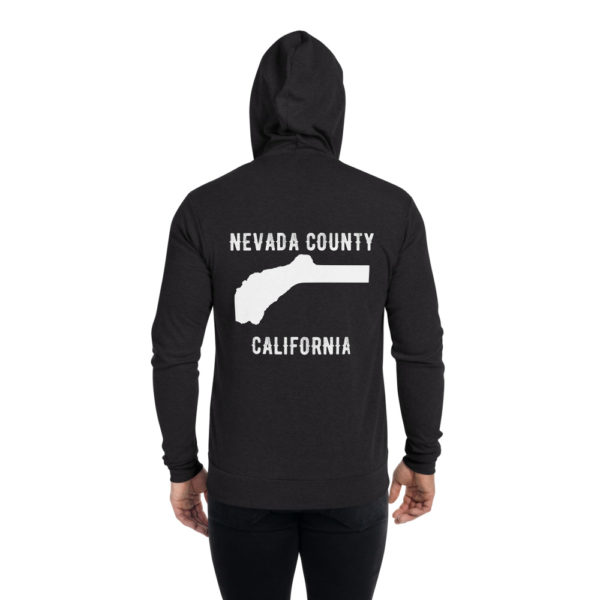 Nevada County Zip Hoodie Light Weight