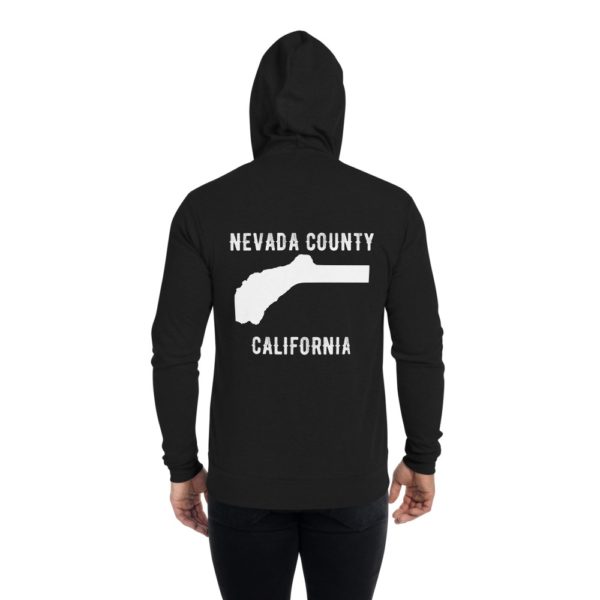 Nevada County Zip Hoodie Light Weight - Image 2