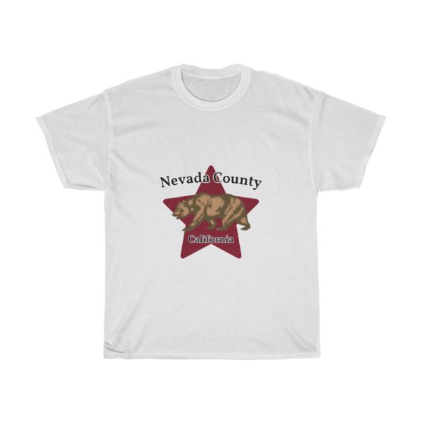 Nevada County Heavy Cotton Tee