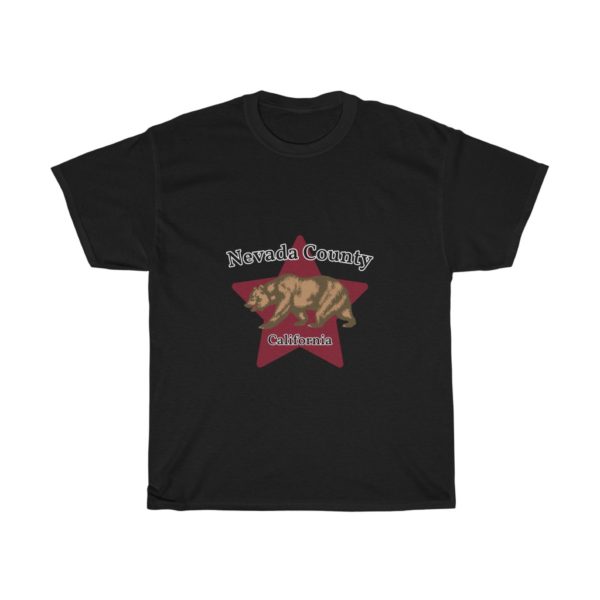 Nevada County Heavy Cotton Tee - Image 2