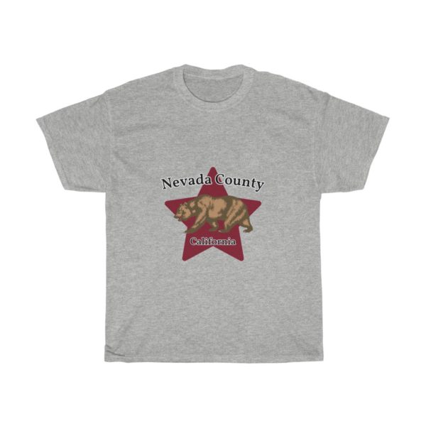 Nevada County Heavy Cotton Tee - Image 3