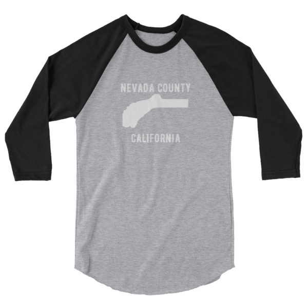 Nevada County Baseball Tee