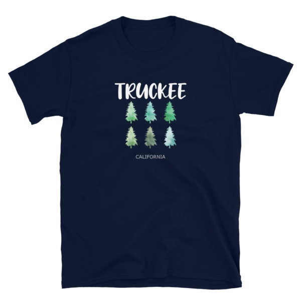 Truckee Ca Short-Sleeve Unisex T-Shirt - Image 3