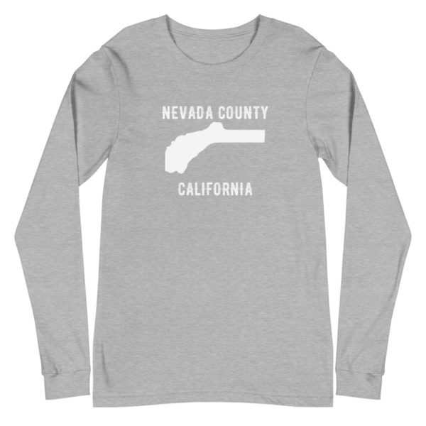Nevada County Unisex Long Sleeve Tee - Image 7