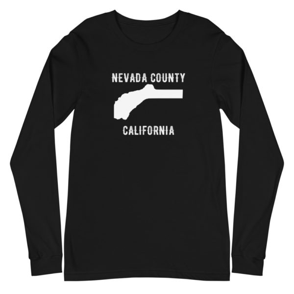 Nevada County Unisex Long Sleeve Tee - Image 2