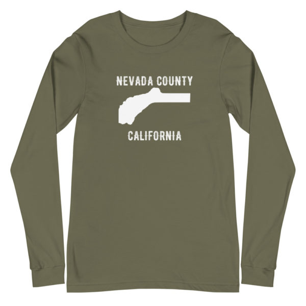 Nevada County Unisex Long Sleeve Tee - Image 6