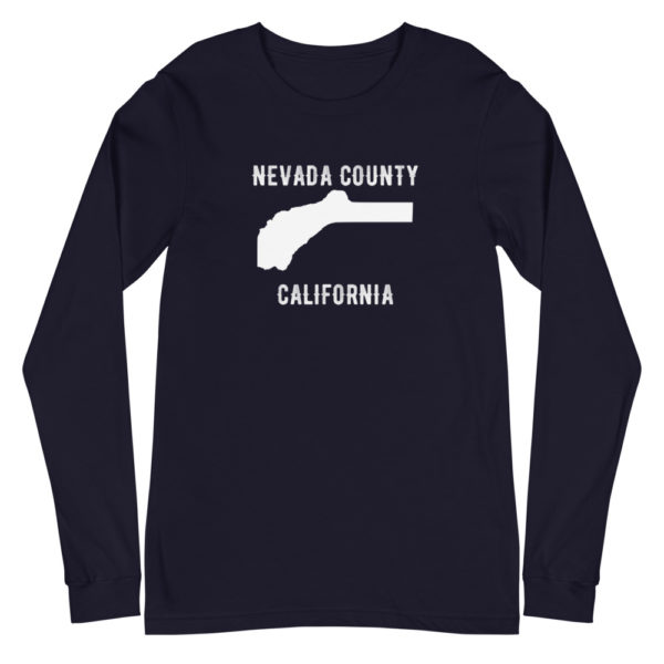 Nevada County Unisex Long Sleeve Tee - Image 3