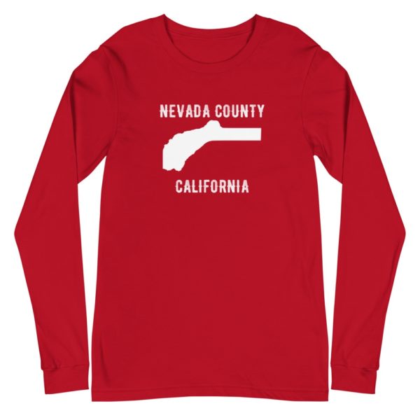 Nevada County Unisex Long Sleeve Tee - Image 5