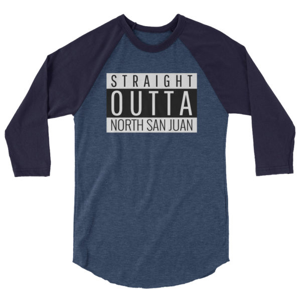 Baseball T-shirt | North San Juan - Image 2