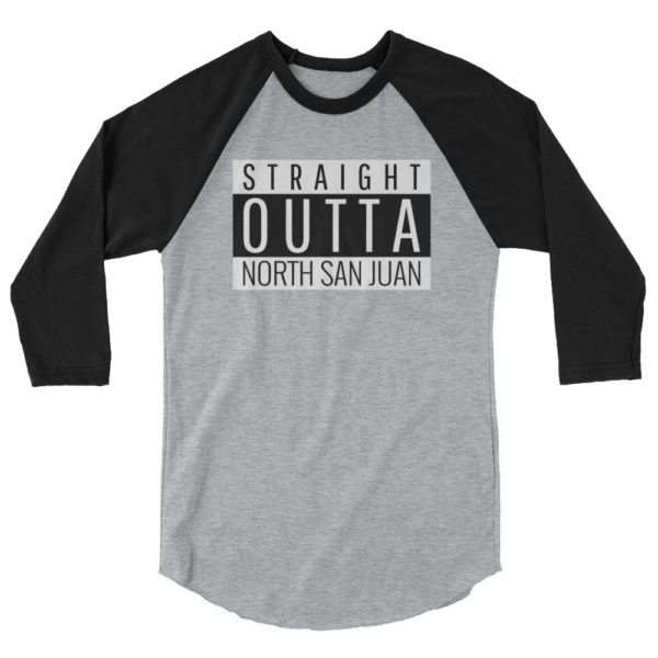 Baseball T-shirt | North San Juan - Image 3