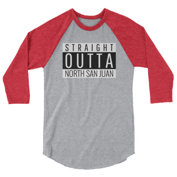 Baseball T-shirt | North San Juan - Image 4