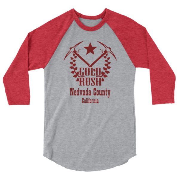 Baseball T-shirt | Nevada County Gold Rush - Image 3