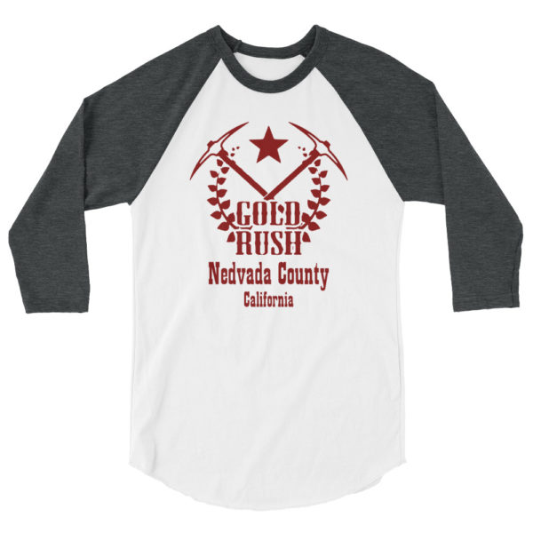 Baseball T-shirt | Nevada County Gold Rush - Image 5