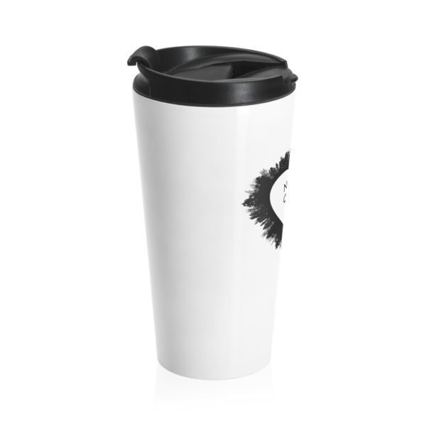 Heart Stainless Steel Travel Mug - Image 4