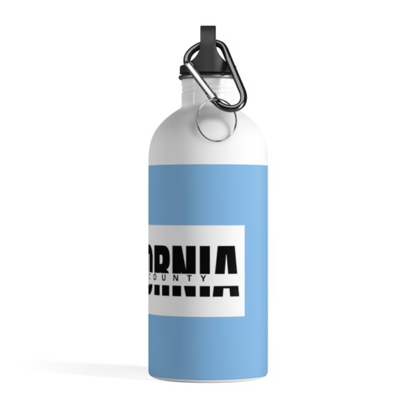 NC CA Blue Stainless Steel Water Bottle - Image 2