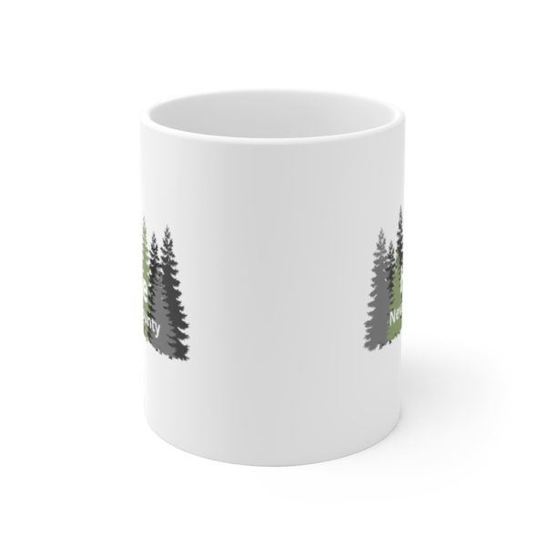 Hike NC White Ceramic Mug - Image 5