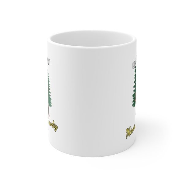 White Ceramic Mug - Image 2
