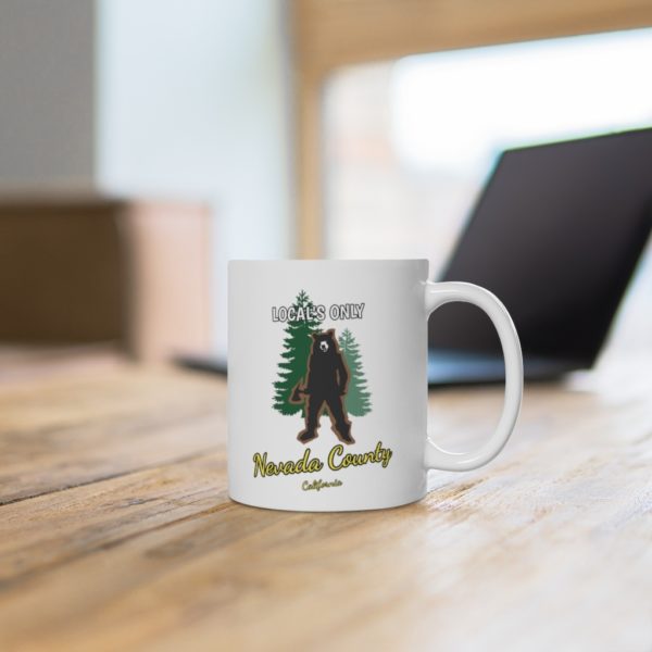 White Ceramic Mug - Image 4