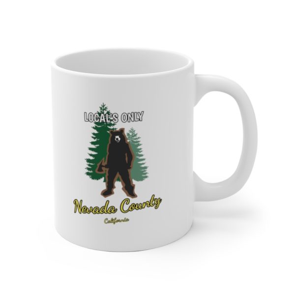 Local's Only White Ceramic Mug - Image 6