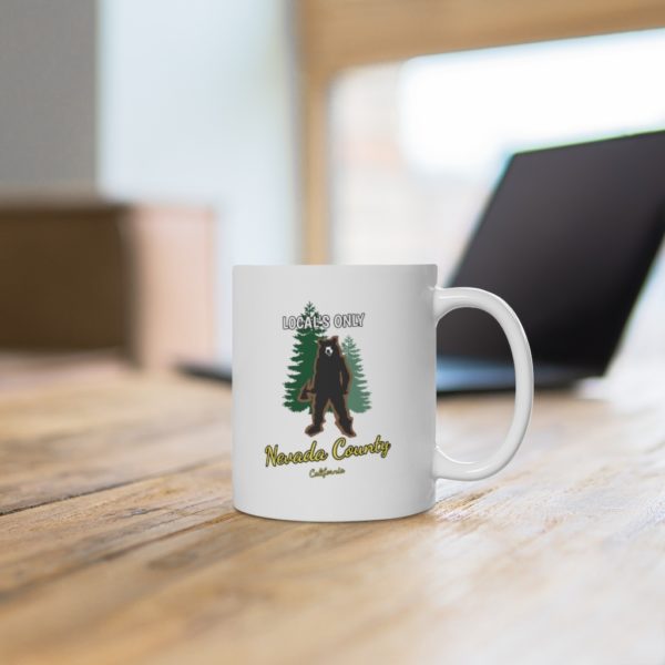 Local's Only White Ceramic Mug - Image 8