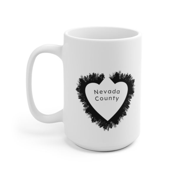 Heart NC White Ceramic Mug - Image 7