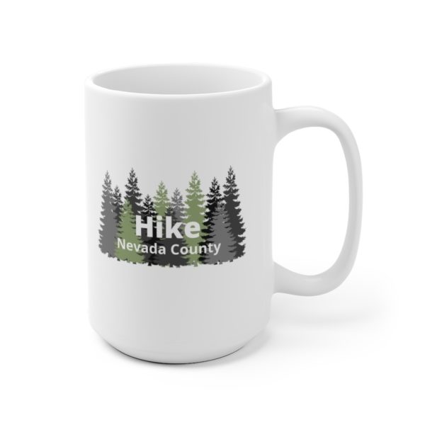 Hike NC White Ceramic Mug - Image 3