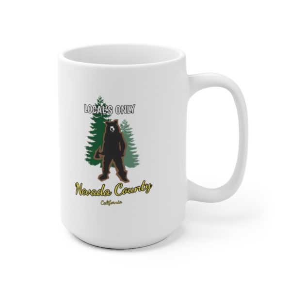 Local's Only White Ceramic Mug - Image 3