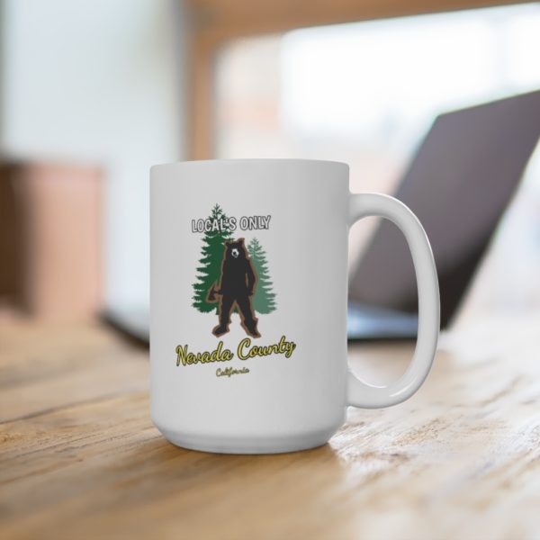Local's Only White Ceramic Mug - Image 4