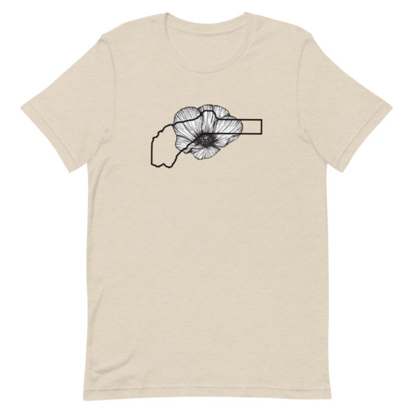 T-Shirt | Nevada County Poppy - Image 4